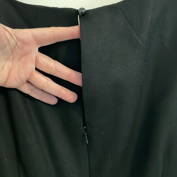 Banana Republic Wool Blend Mini Black Cocktail Dress - Picture 5 of 7